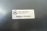 Бейдж металлический