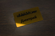 Бейдж металлический